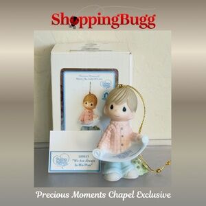 Precious Moments Chapel Exclusive We Are Always In His Plan Ornament 109015